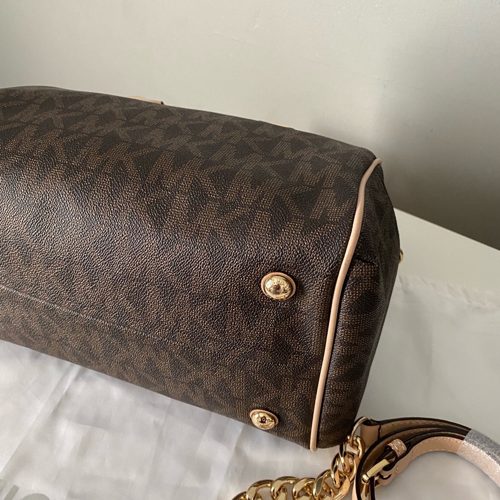 Michael Kors Grayson Satchel With matching wallet - Picture 7 of 12